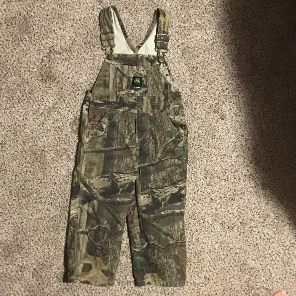 John Deere Camouflage Kids Overalls
